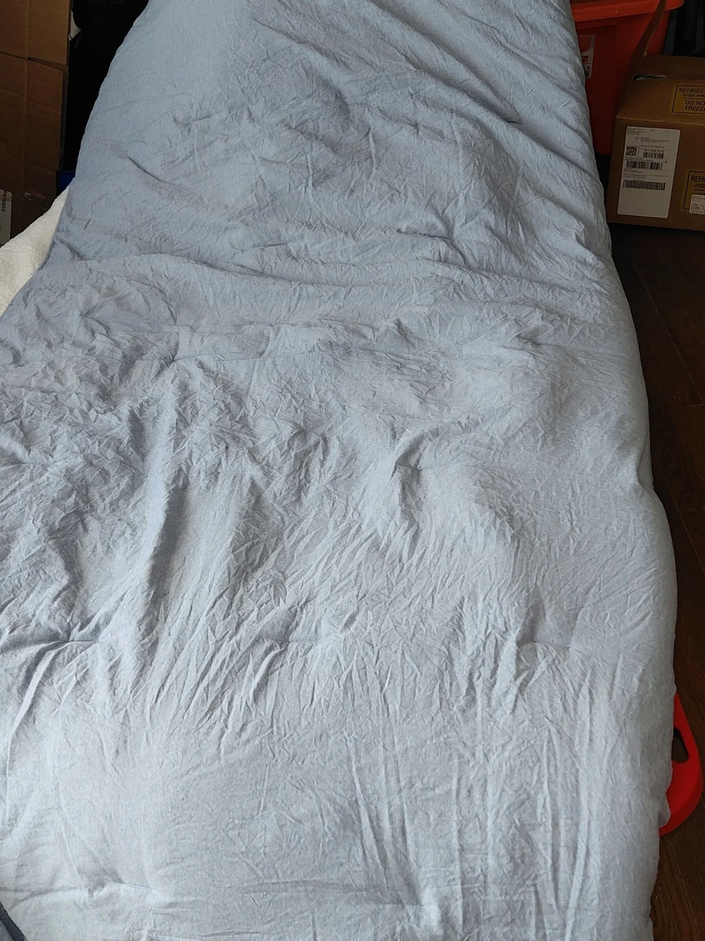 UGG Light Blue Comforter With 2 Pillow Shams
